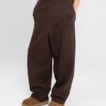 CRYSTALAND DARK CHOCOLATE SWEATPANTS