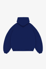 CRYSTALAND DARK NAVY ZIP UP HOODIE - obrazek 5