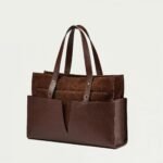 PANNA 2 Wysoka | Gorzka Czekolada ( zamsz) - wysyłka 48h - obrazek 3