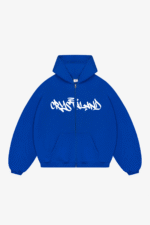 CRYSTALAND CORNFLOWER ZIP UP HOODIE - obrazek 3